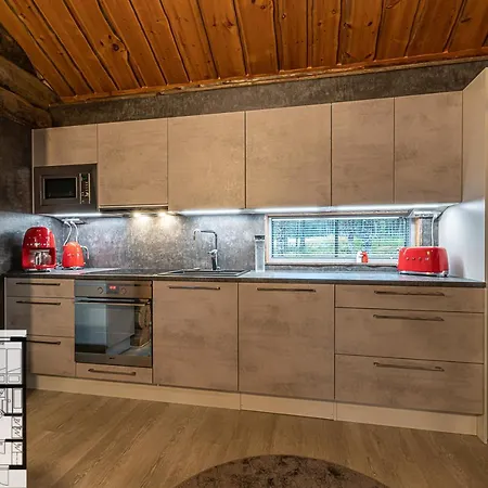 Levikaira Apartments - Log Cabins Extérieur photo